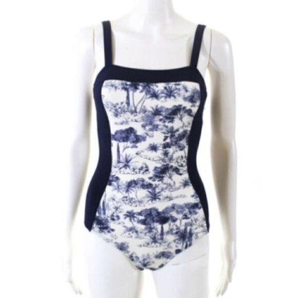 Tory Burch SPF50 Vallauris One-Piece Swimsuit XS - Picture 5 of 11